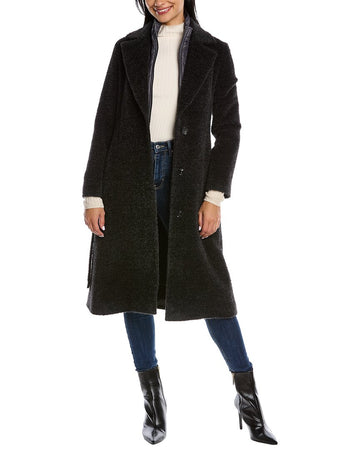 Cinzia Rocca Icons wool & alpaca-blend coat