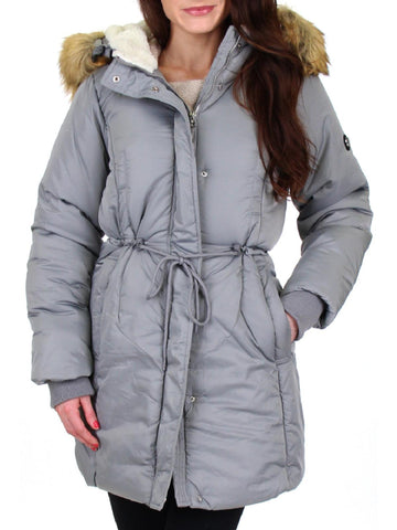 Jessica Simpson womens water resistant puffer parka coat