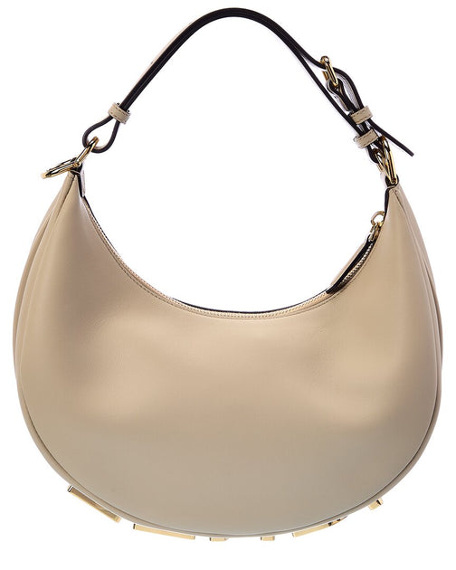 FENDI Fendigraphy Small Leather Hobo Bag – Shop Premium Outlets