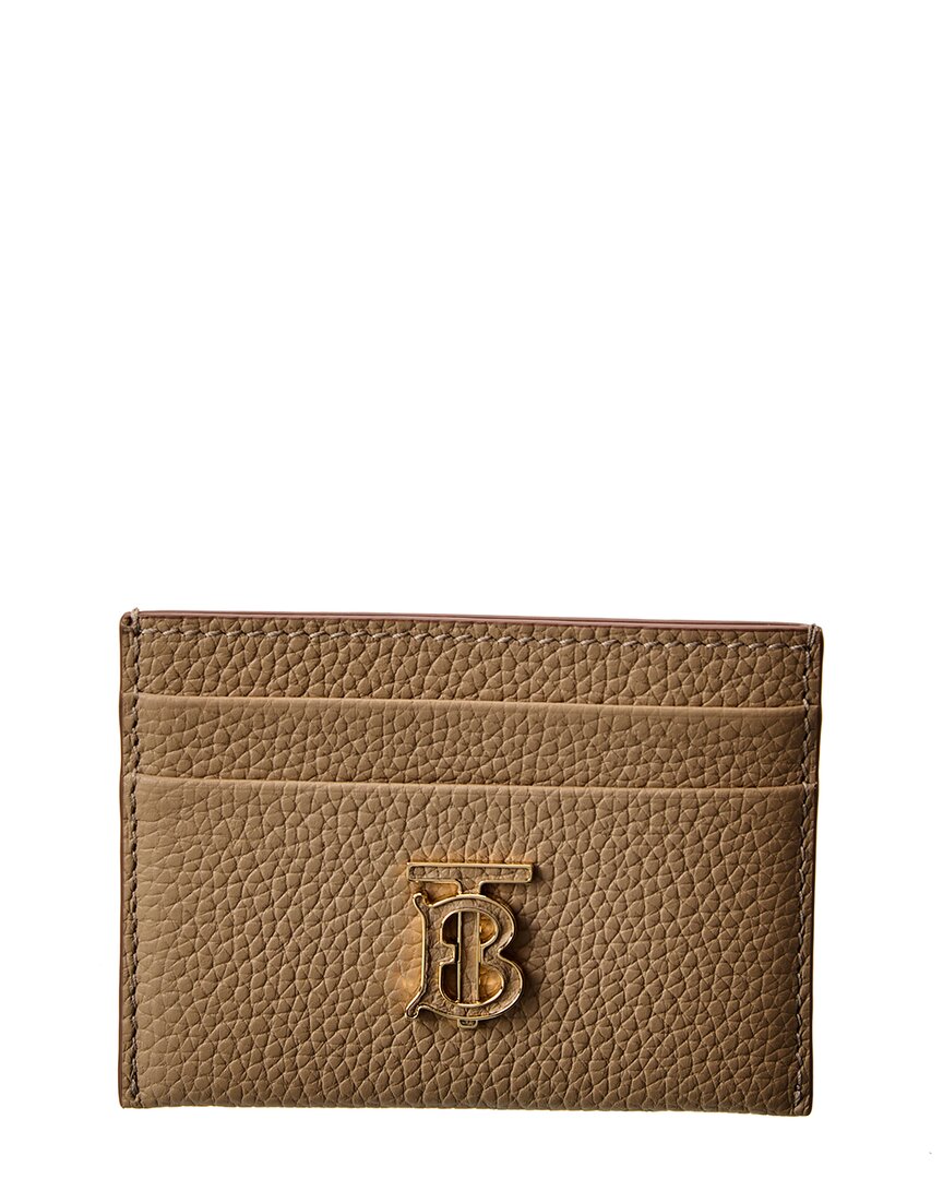 BURBERRY Burberry TB Leather Card Holder