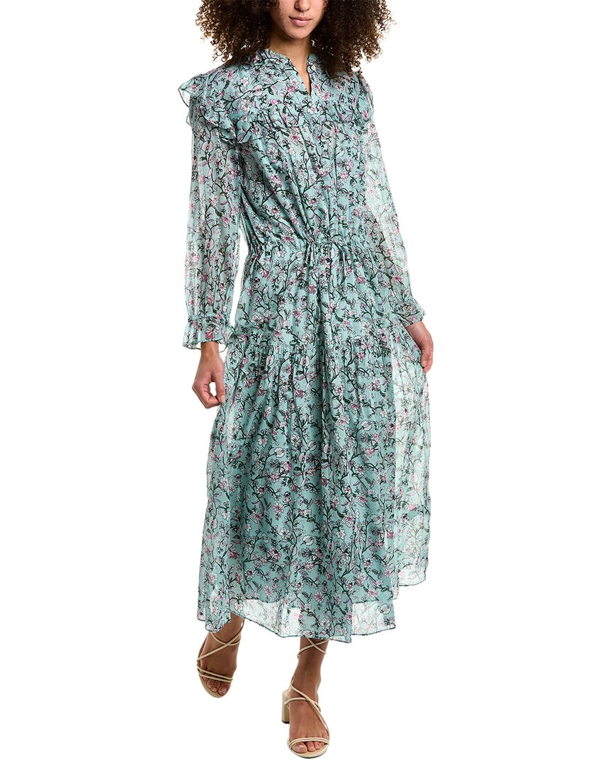 Isabel Marant Étoile Eina Midi Dress In Green | ModeSens