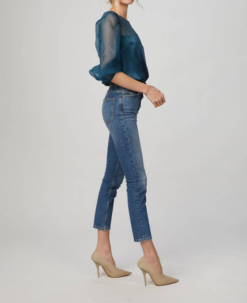 The Kooples button fly jeans in light blue
