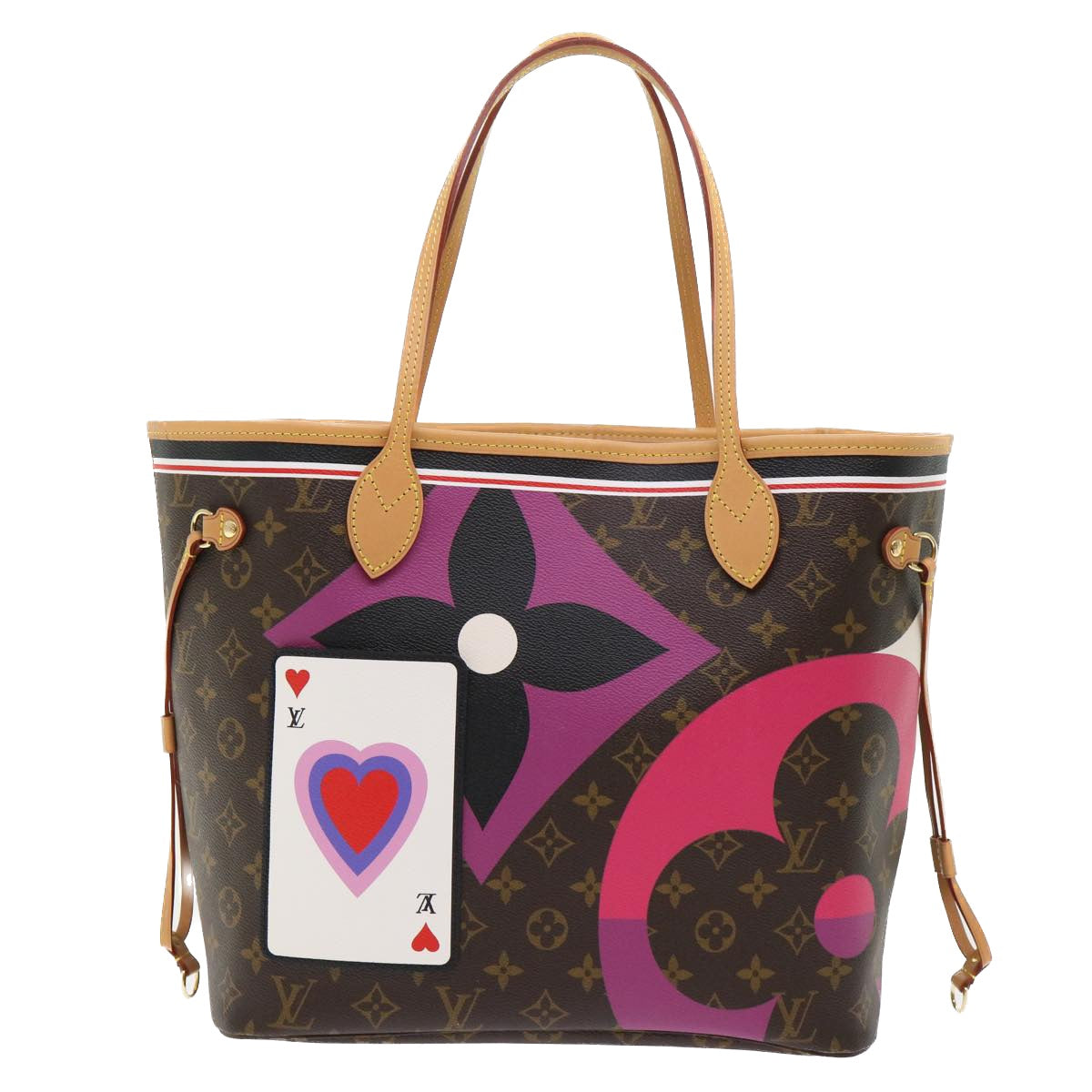 image of Louis Vuitton Neverfull Mm  Canvas Tote Bag (Pre-Owned)