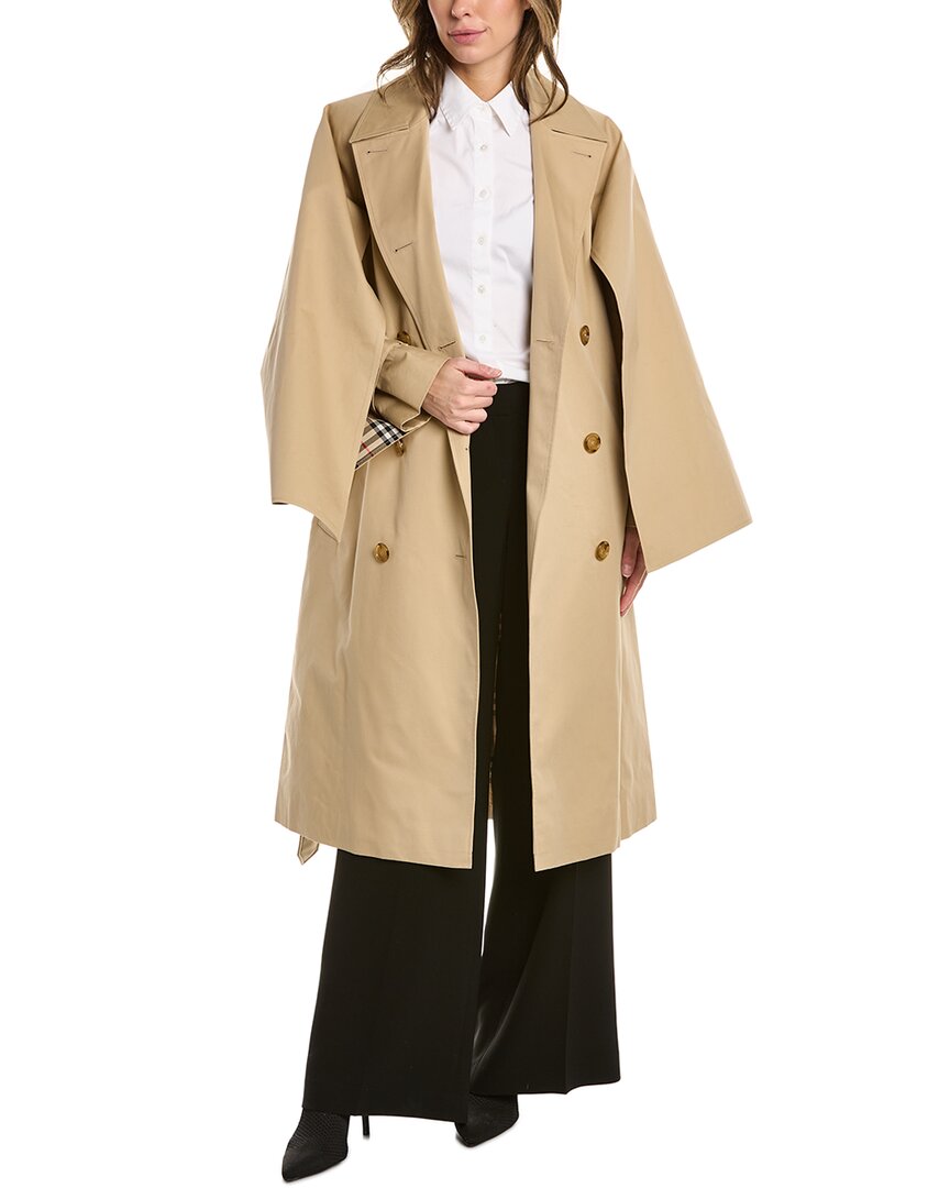 BURBERRY Burberry Gabardine Trench Coat