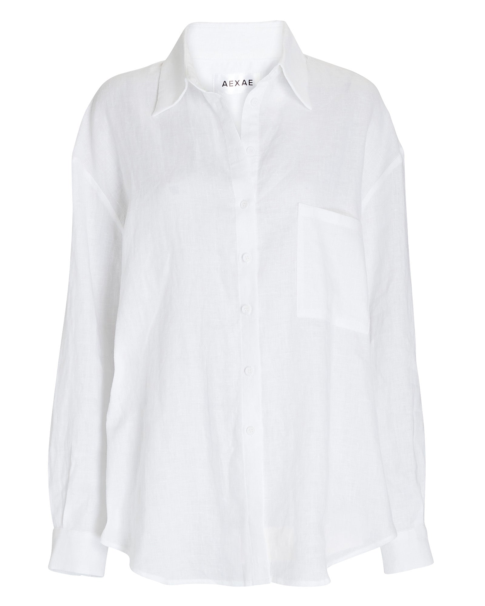 AEXAE Aexae Oversized Linen Shirt