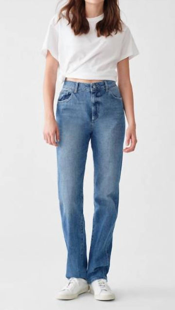 Dl1961 - Women jerry full length high rise vintage straight jean in keller