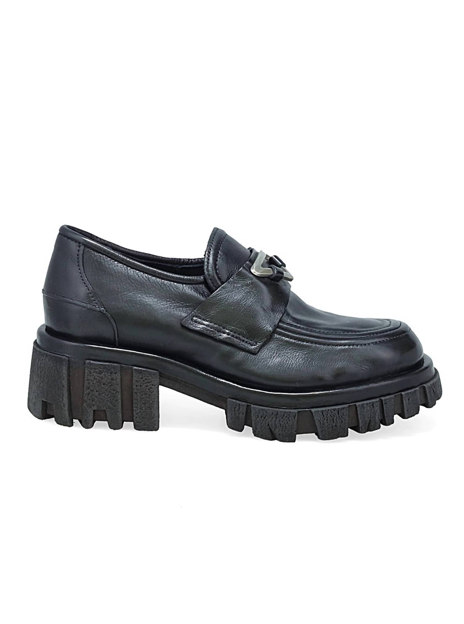 AS98 Harpie Oxford Loafer in Nero