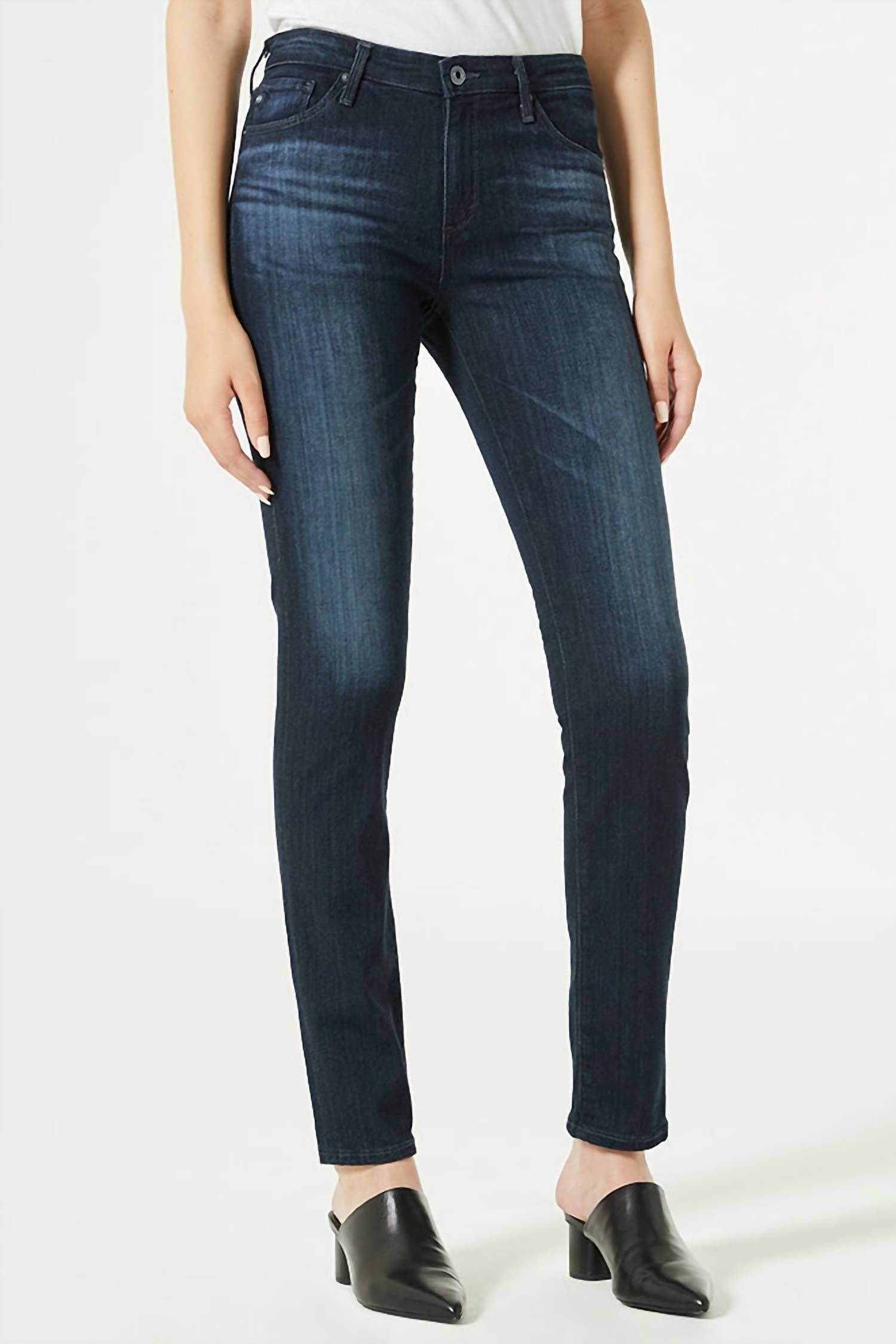 AG The Farrah Skinny Jean in Dark Wash