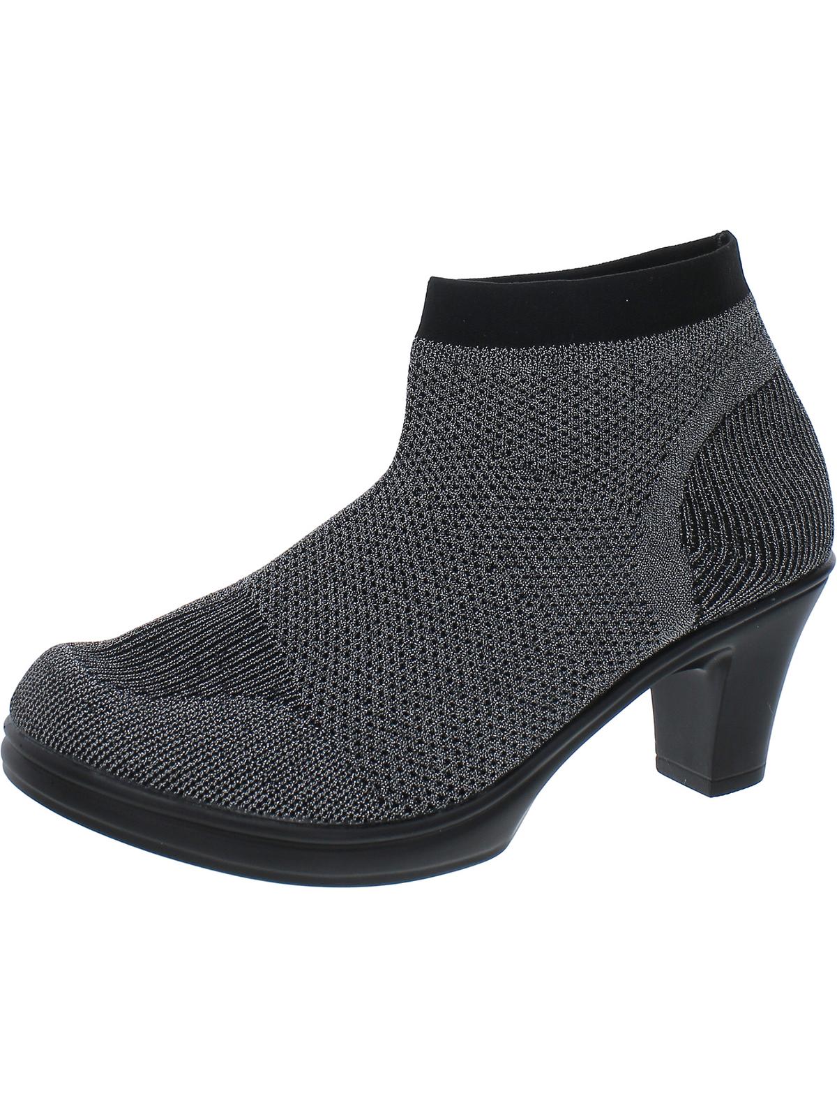 Shop Bernie Mev Doll Womens Knit Ankle Sock Boot In Grey