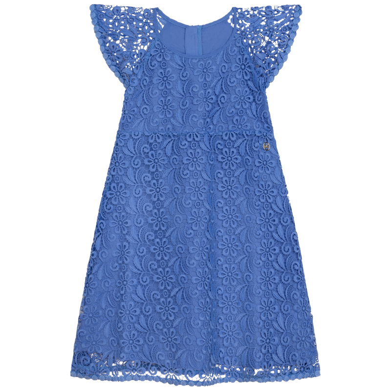 MICHAEL KORS Pale Blue Short Sleeved Dress
