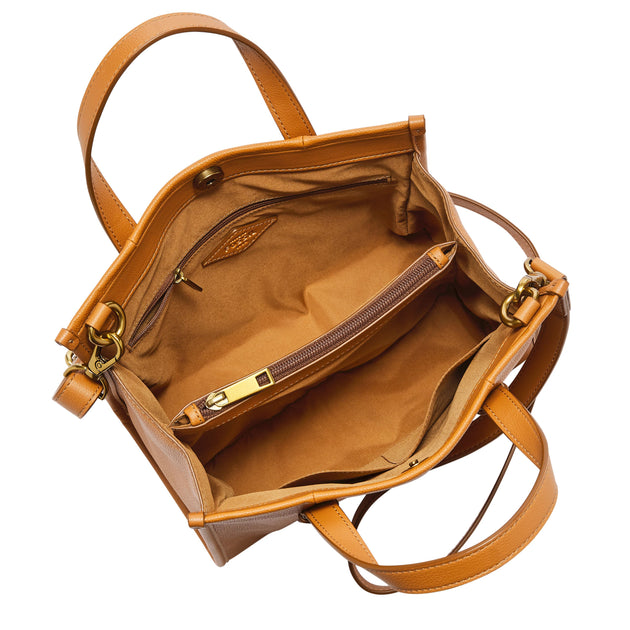 Fossil Women's Kingston Leather Satchel | Shop Premium Outlets