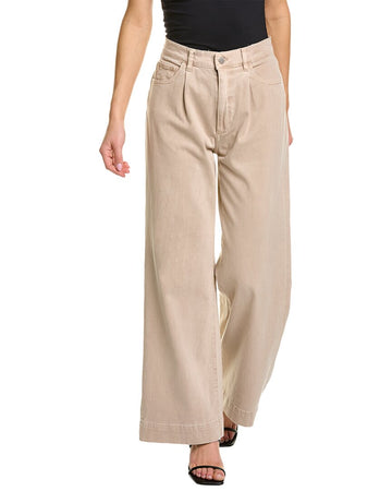 DL1961 hepburn light moonstone wide leg jean