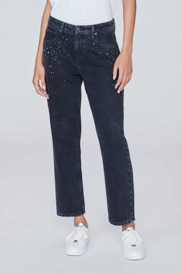 Paige noella mid-rise jeans in embellished