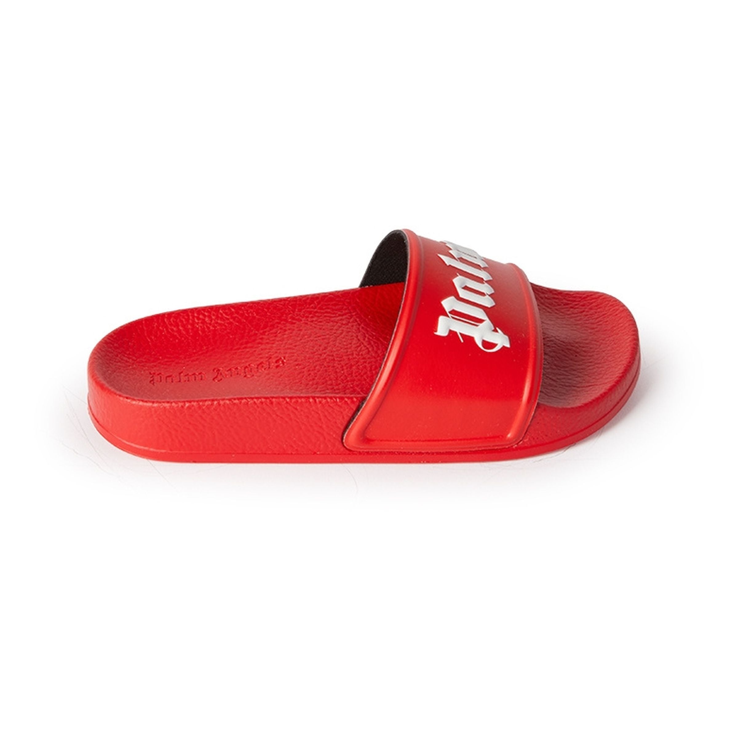 PALM ANGELS Red Flat Slides