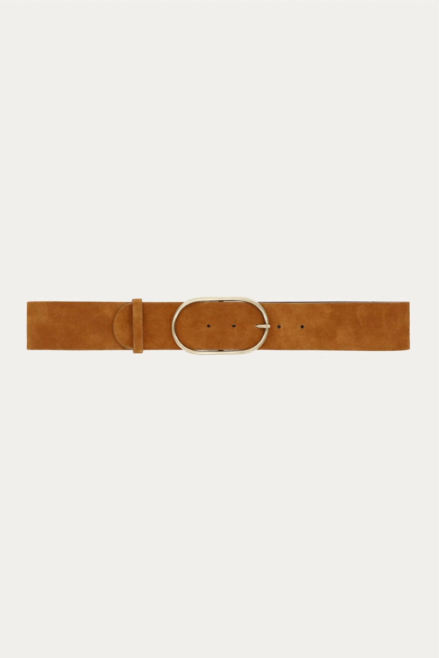 BA&SH Cole Belt in Cognac