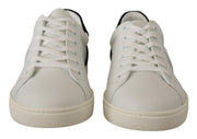Dolce & Gabbana Suede Leather Low Tops Men's Sneakers