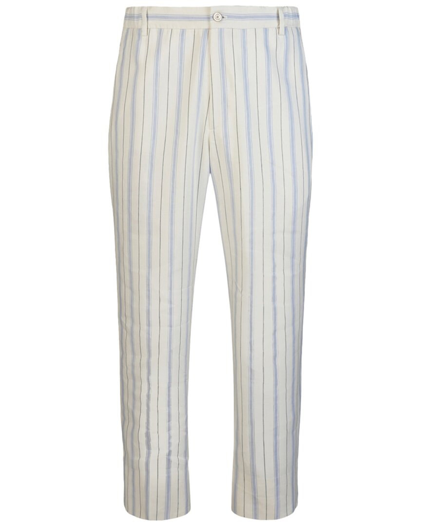 GUCCI Gucci Fo Silk & Linen-Blend Pant