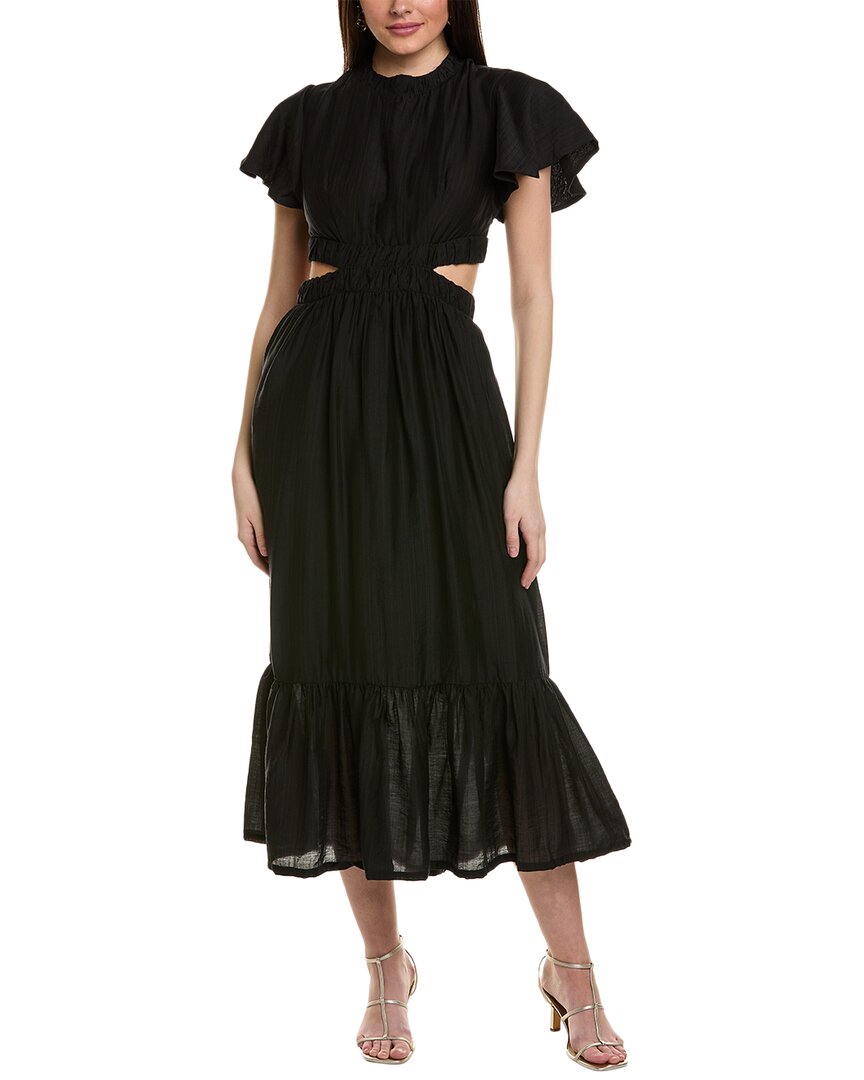 Shop Sabina Musayev Mazu Maxi Dress In Black