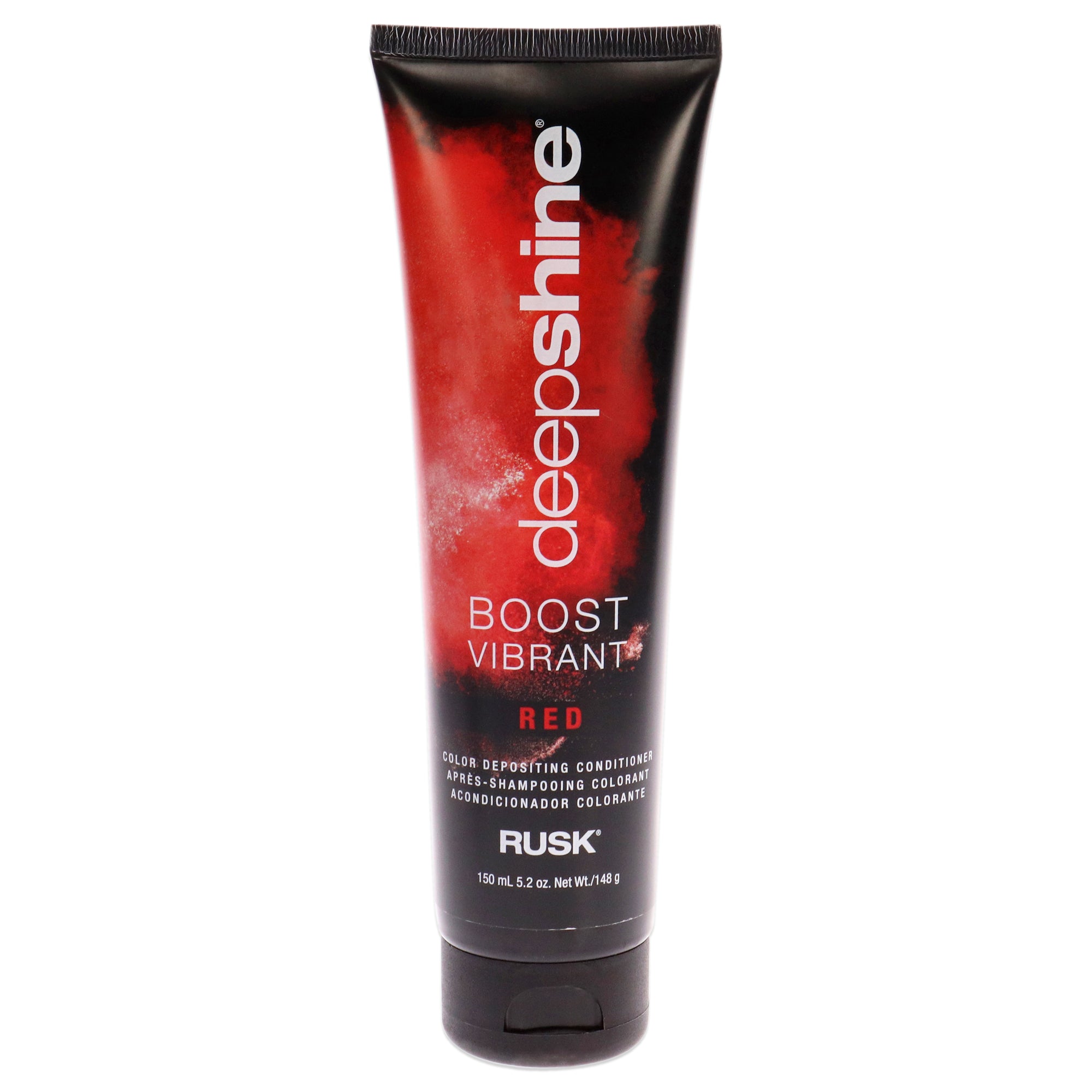 Shop Rusk Deepshine Boost Vibrant Color Depositing Conditioner - Red By  For Unisex - 5.2 oz Hair Color
