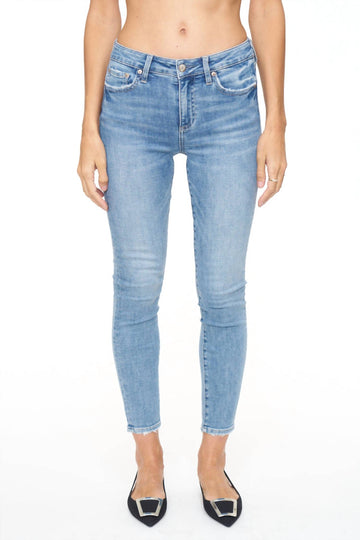 Pistola audrey mid rise skinny jean in hayes wash