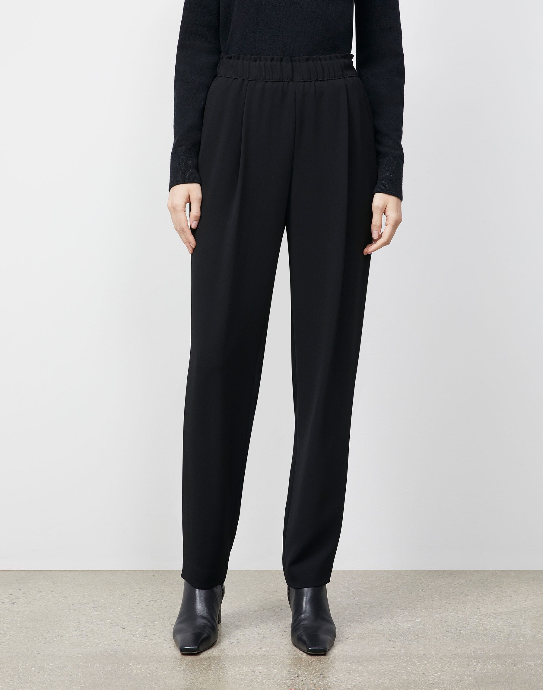 LAFAYETTE 148 Ashland Ankle Pant In Finesse Crepe