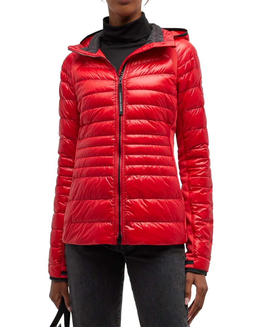 Canada Goose Hybridge Lite Hooded Packable Down Jacket In Red | ModeSens