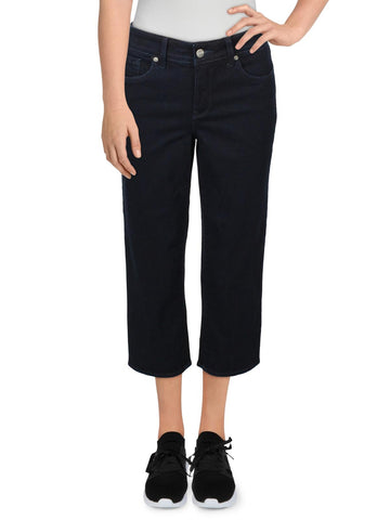 NYDJ womens mid-rise denim capri jeans