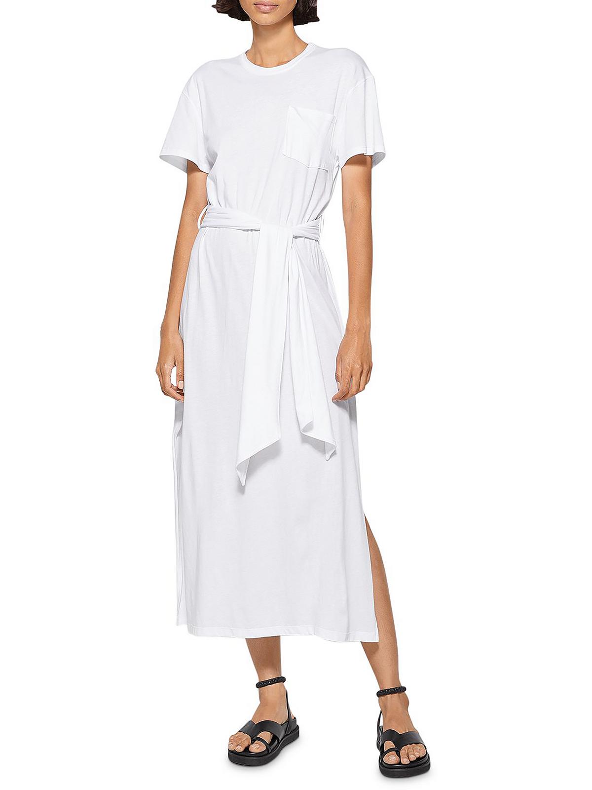 Jonathan Simkhai Sara Organic Cotton Dress In White