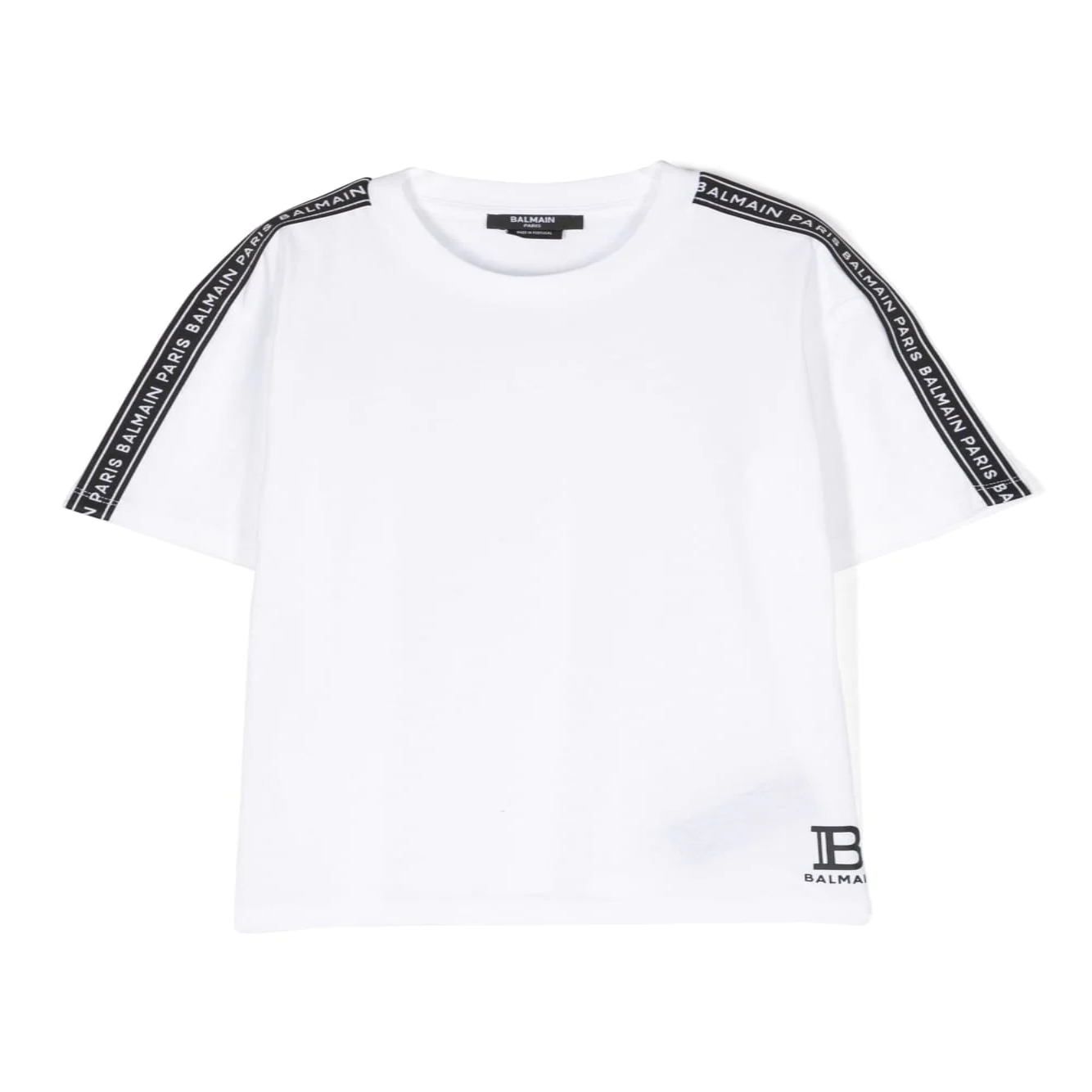 BALMAIN White T-Shirt