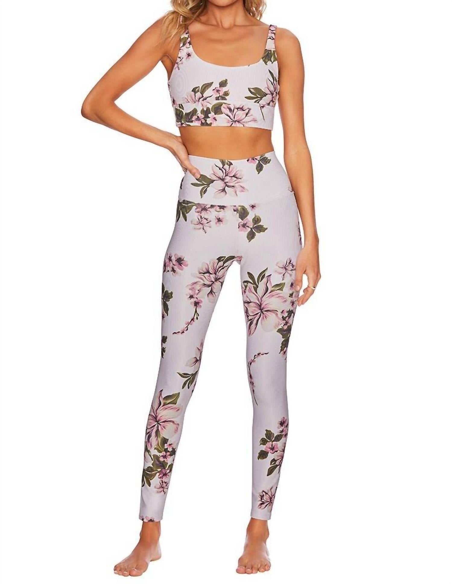 Piper Legging in Pink Floral