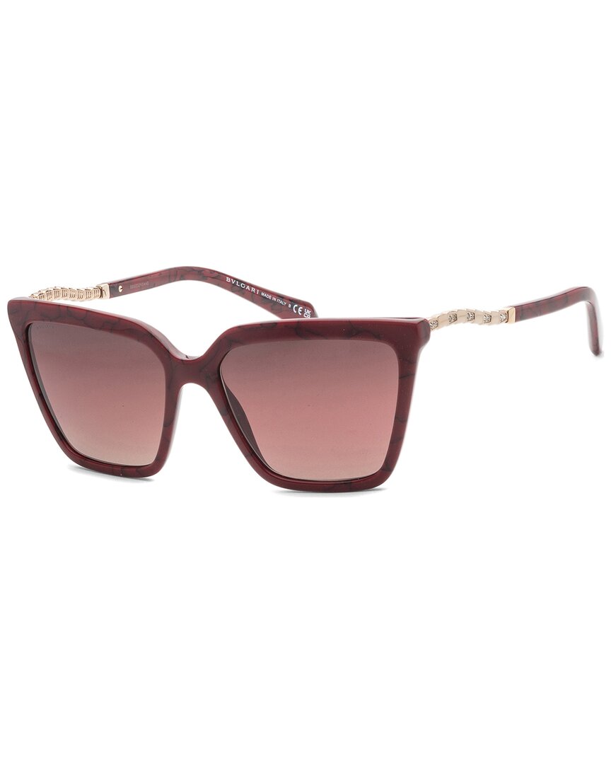Shop Bulgari Women's Bv8255b 57mm Sunglasses In Pink
