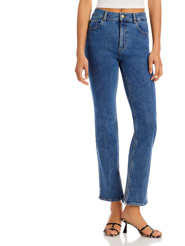 DL1961 patti womens straight leg high rise straight leg jeans