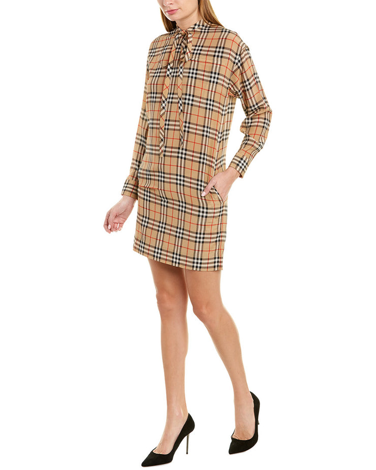 burberry shift dress