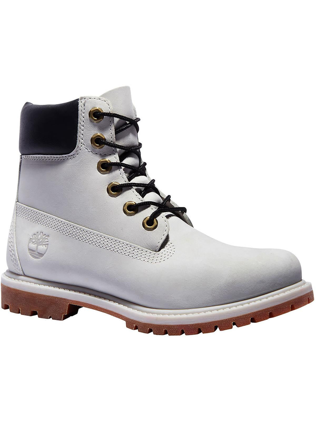 TIMBERLAND Premium Womens Leather Lug Sole Combat & Lace-up Boots