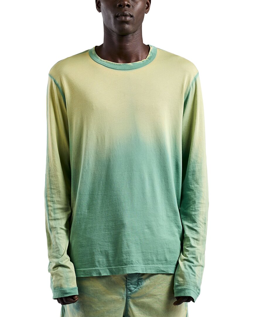 Shop Cotton Citizen Prince Long Sleeve Shirt In Green