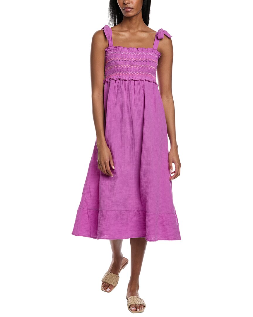 Shop Lisa Todd Gauze Maxi Dress In Pink