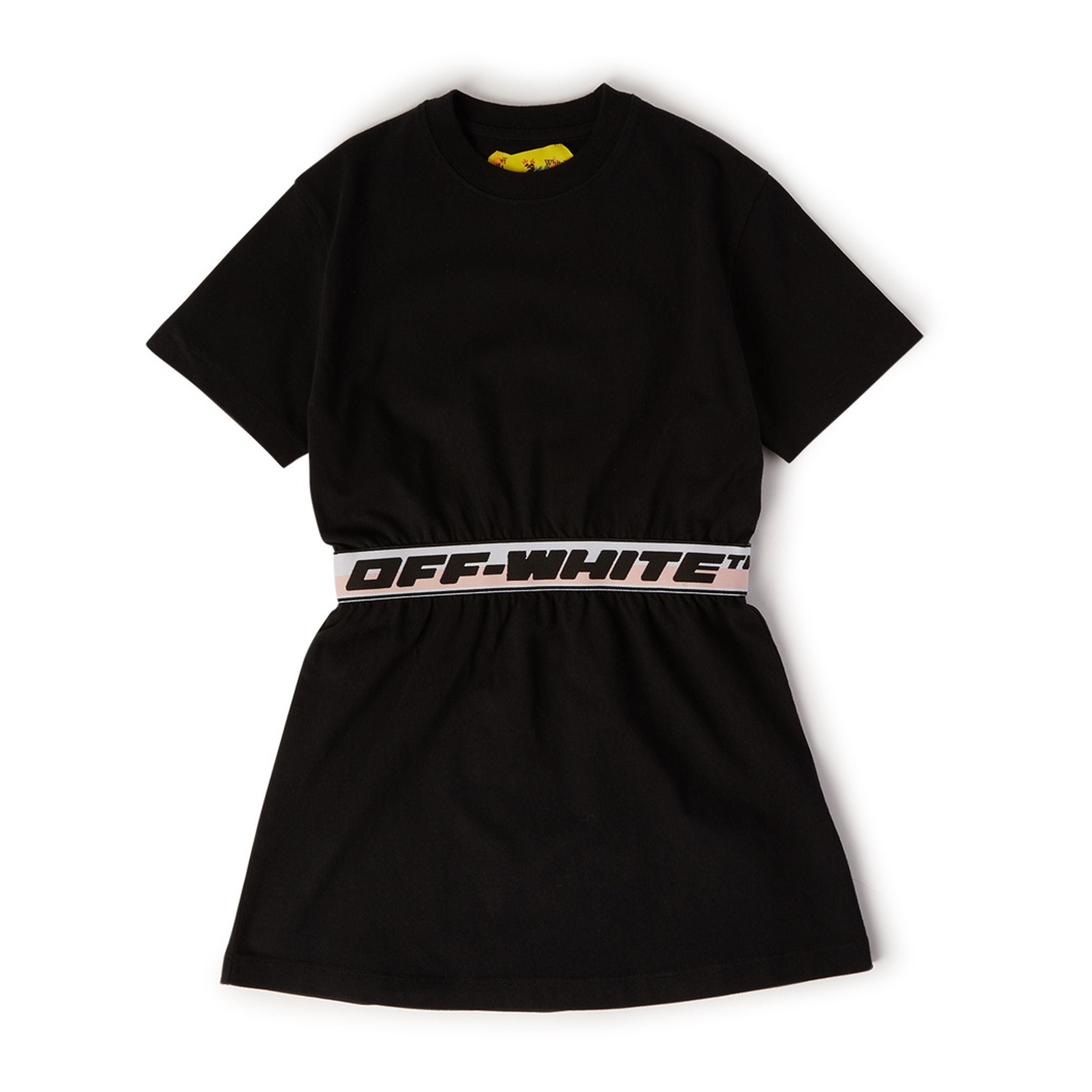 OFF-WHITE Black Logo Dress