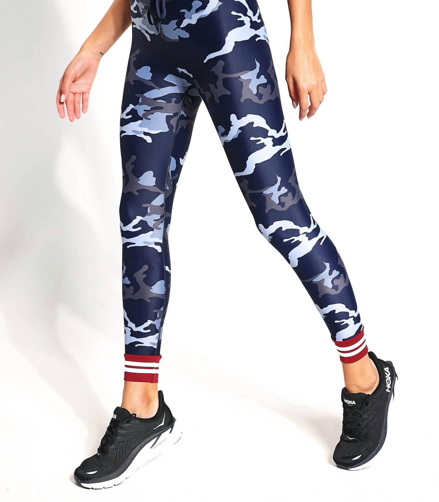 THE UPSIDE Marine Midi Pant in Indigo Camo