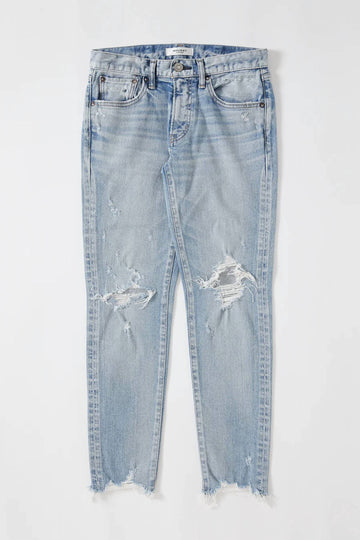Moussy mv altawoods skinny jeans in light blue