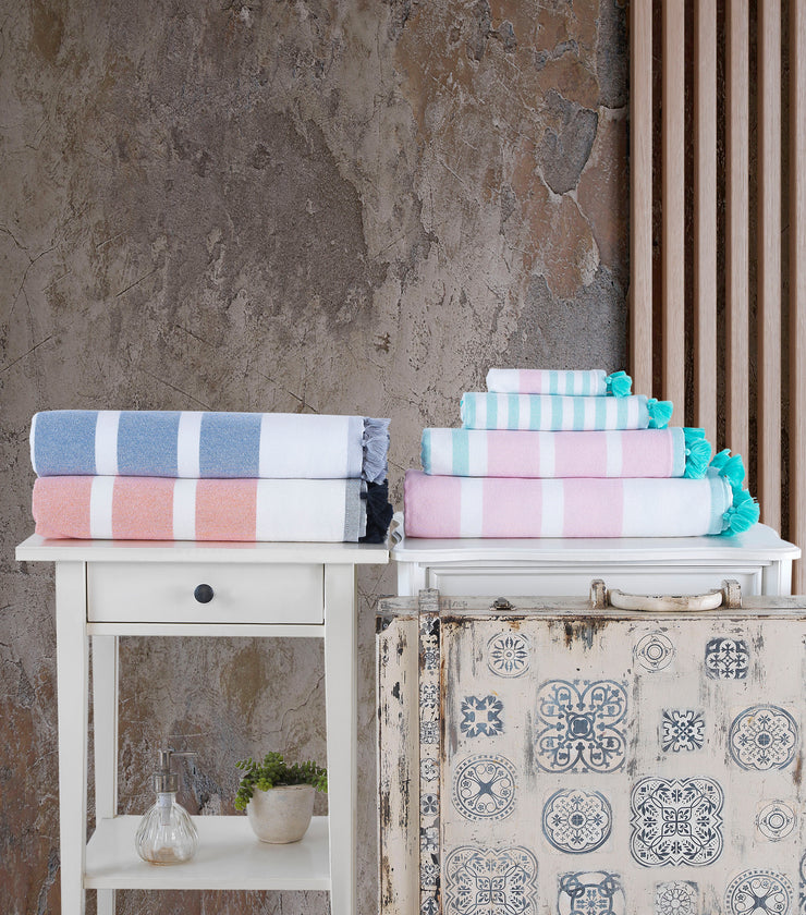 Brooks Brothers Turkish Pesthemal 2 pcs Bath Towels – Shop Premium Outlets