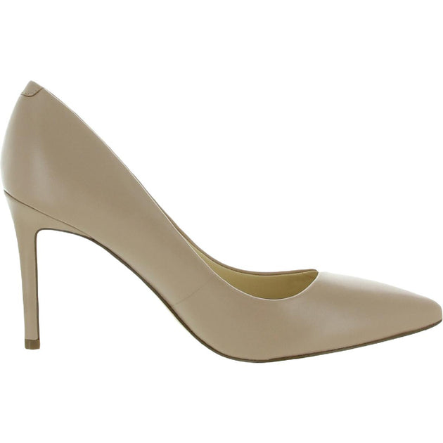 Nine West Ezra Womens Leather Pointed Toe Dress Heels | Shop Premium ...