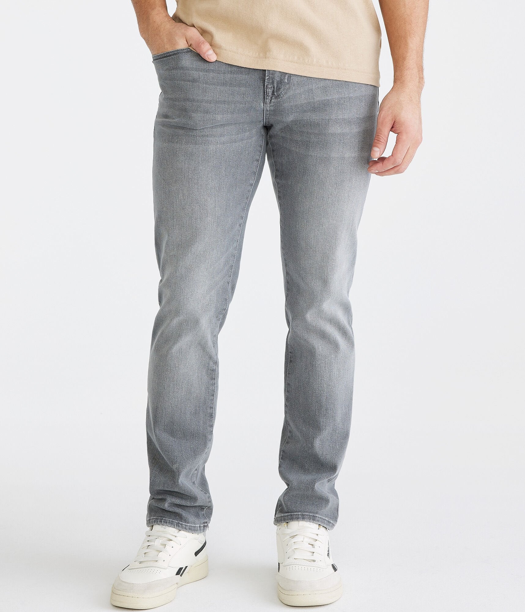 Shop Aéropostale Slim Jean In Grey