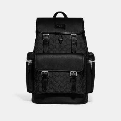 코치 COACH Outlet sprint backpack in signature jacquard