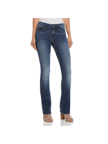 Frame Denim womens slim medium wash bootcut jeans