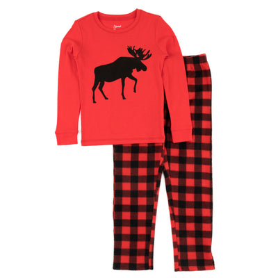 Cotton & Fleece Polar Bear Pajamas