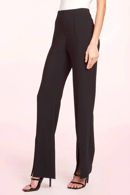 Amanda Uprichard Tavira Pants in Black | Shop Premium Outlets
