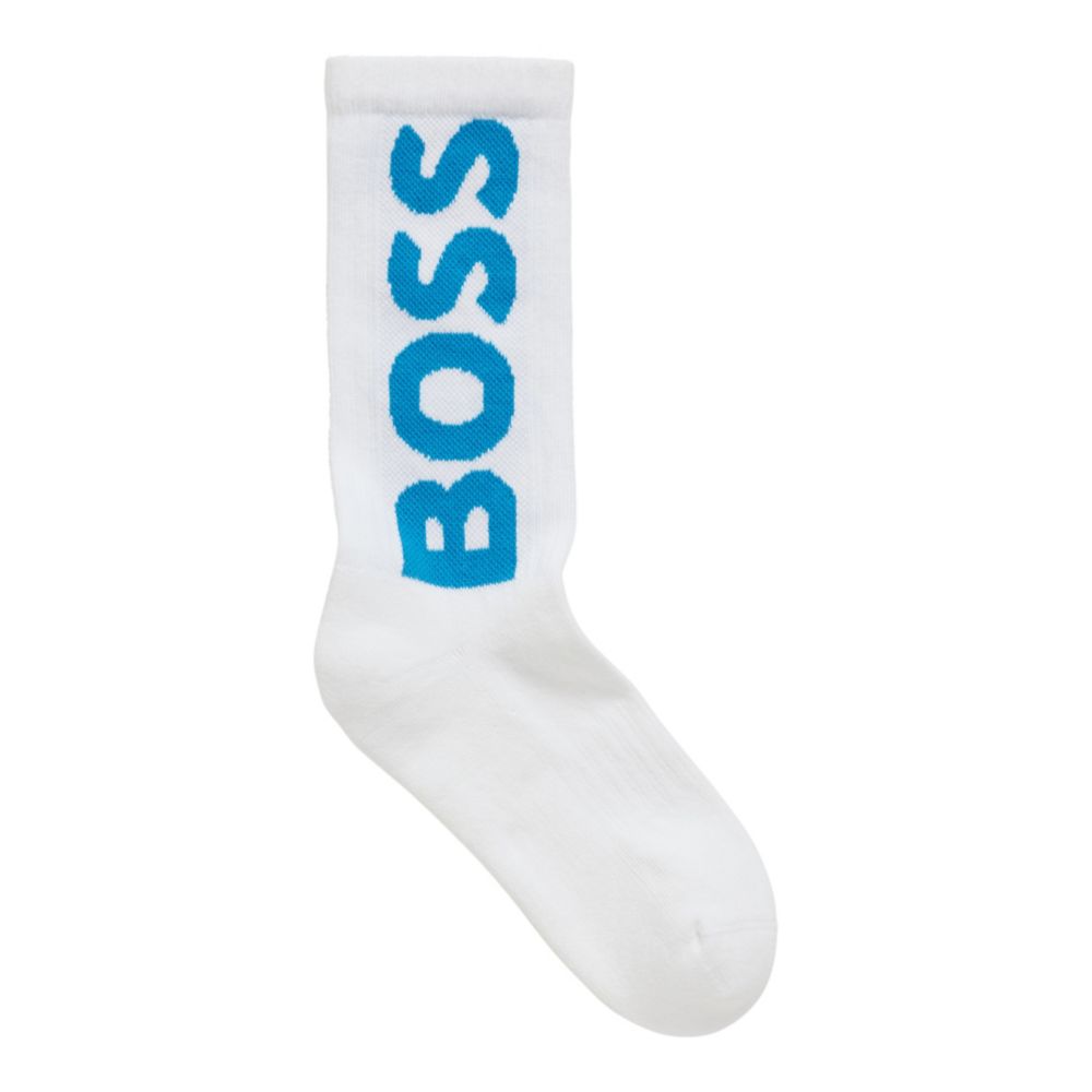 HUGO BOSS HUGO BOSS - Short Logo Socks In An Organic Cotton Blend