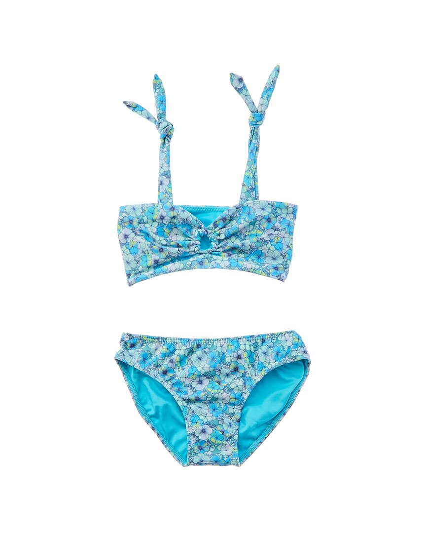 Peixoto Kids' 2pc Fiona Bikini Set In Blue | ModeSens