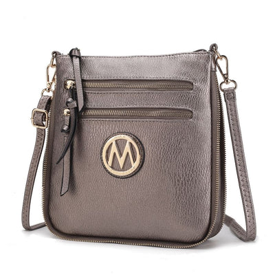 MKF Collection Gaia Milan M Signature Crossbody Handbag by Mia K