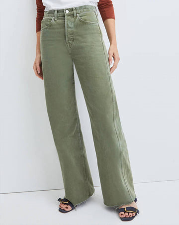 Veronica Beard taylor high rise jeans in clover